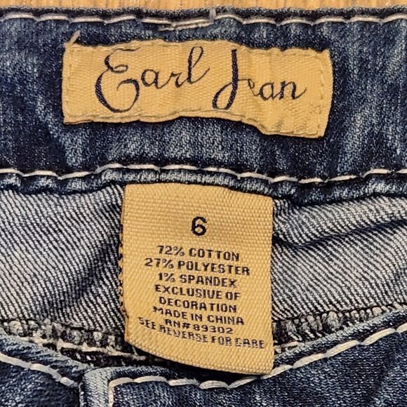 EARL Boot Cut Jeans - Sz 6 - Picture 7 of 7